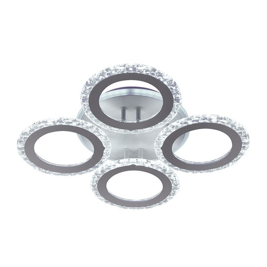 LED Aptumšojama virsapmetuma lustra LED/55W/230V 3000-6500K + tālvadības pults