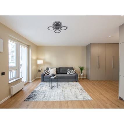 LED Aptumšojama virsapmetuma lustra LED/55W/230V 3000-6500K + tālvadības pults