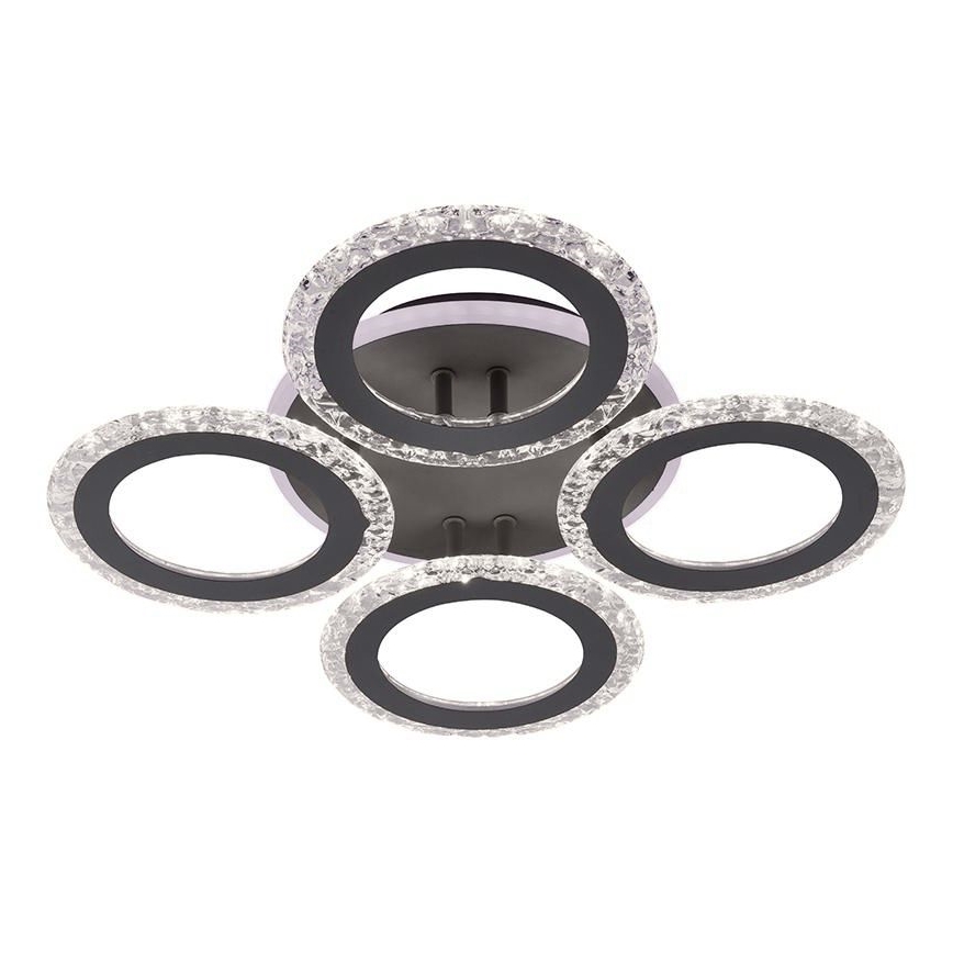 LED Aptumšojama virsapmetuma lustra LED/55W/230V 3000-6500K + tālvadības pults