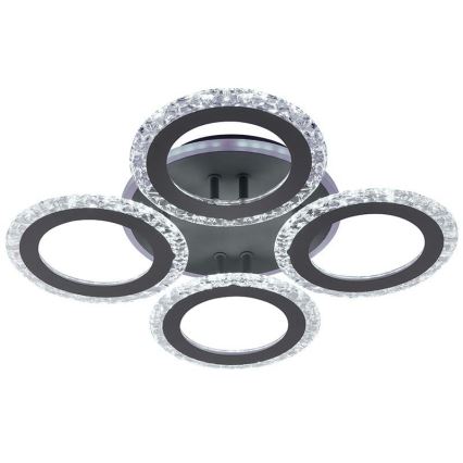 LED Aptumšojama virsapmetuma lustra LED/55W/230V 3000-6500K + tālvadības pults