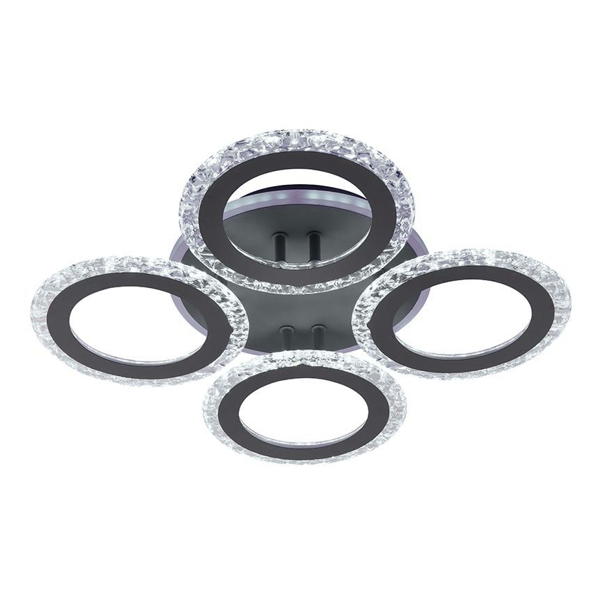LED Aptumšojama virsapmetuma lustra LED/55W/230V 3000-6500K + tālvadības pults