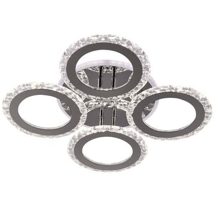 LED Aptumšojama virsapmetuma lustra LED/55W/230V 3000-6500K + tālvadības pults