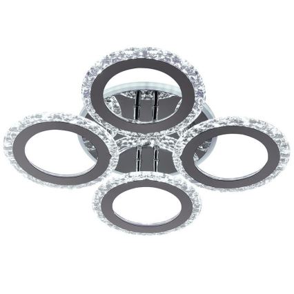 LED Aptumšojama virsapmetuma lustra LED/55W/230V 3000-6500K + tālvadības pults