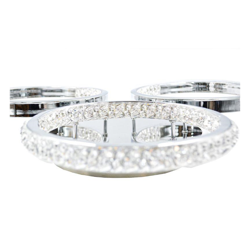 LED Aptumšojama virsapmetuma lustra LED/60W/230V 3000-6500K + tālvadības pults