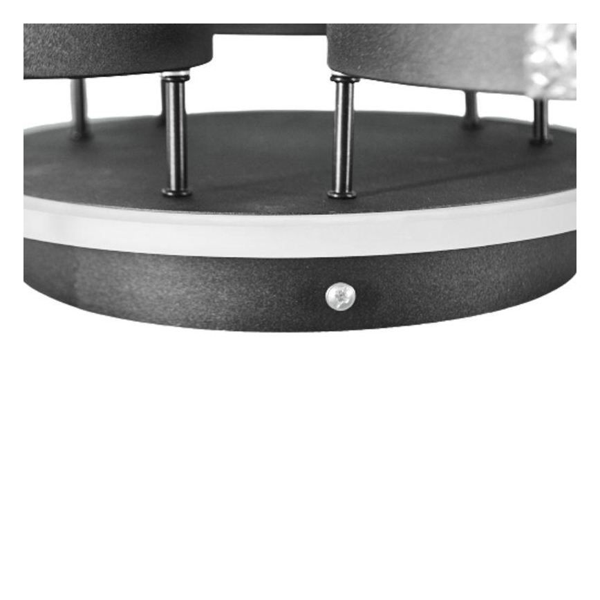 LED Aptumšojama virsapmetuma lustra LED/60W/230V 3000-6500K + tālvadības pults