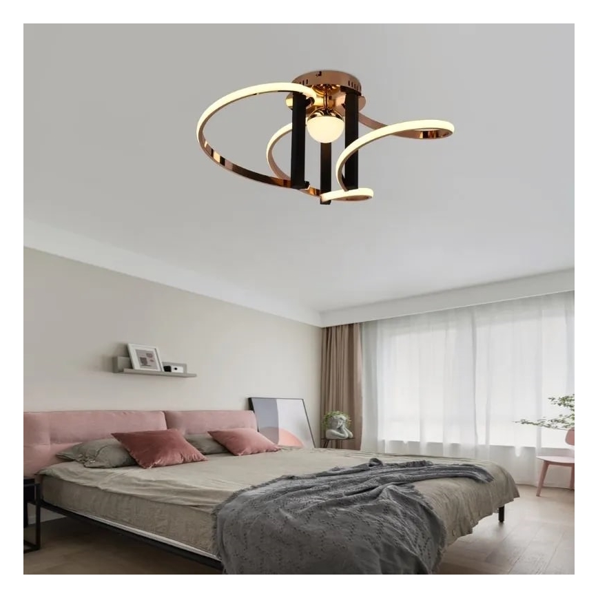LED Aptumšojama virsapmetuma lustra LED/70W/230V 3000-6500K + tālvadības pults