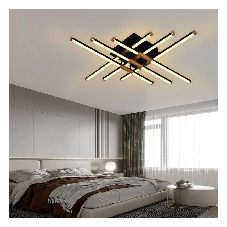 LED Aptumšojama virsapmetuma lustra LED/70W/230V 3000-6500K + tālvadības pults