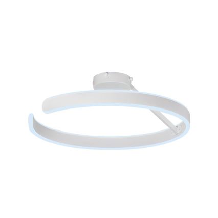 LED Aptumšojama virsapmetuma lustra LED/72W/230V 3000-6500K balta + tālvadības pults