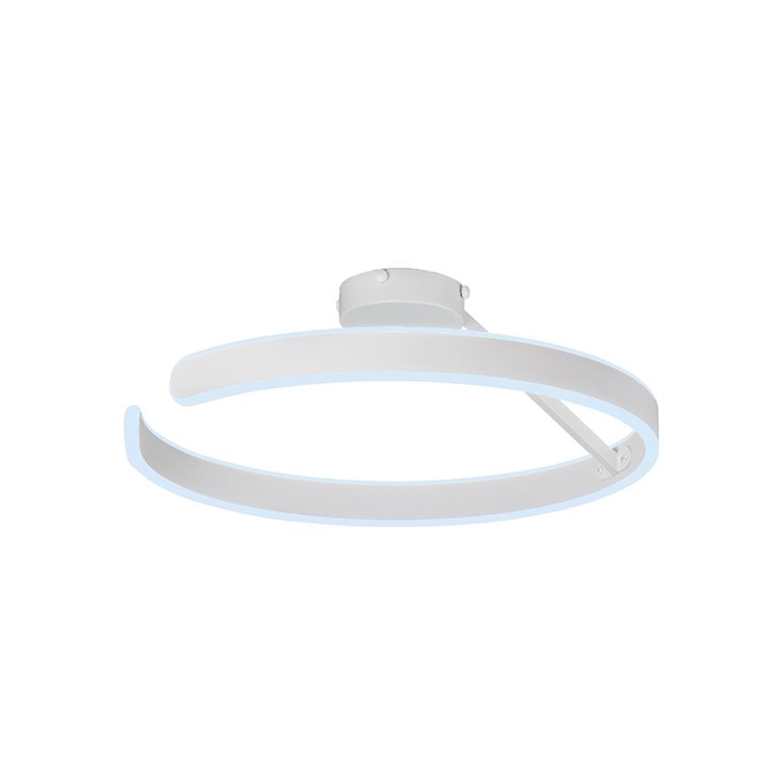 LED Aptumšojama virsapmetuma lustra LED/72W/230V 3000-6500K balta + tālvadības pults
