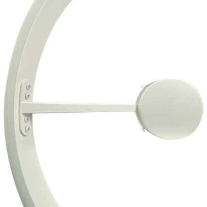 LED Aptumšojama virsapmetuma lustra LED/72W/230V 3000-6500K balta + tālvadības pults