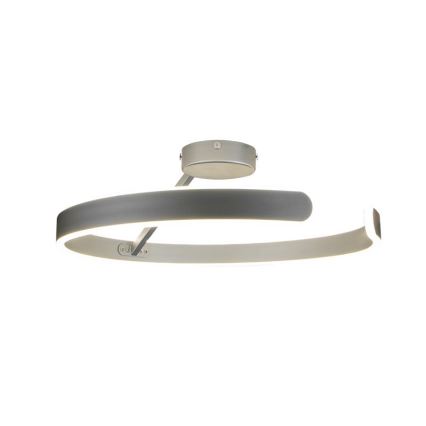 LED Aptumšojama virsapmetuma lustra LED/72W/230V 3000-6500K matēts hroms + tālvadības pults