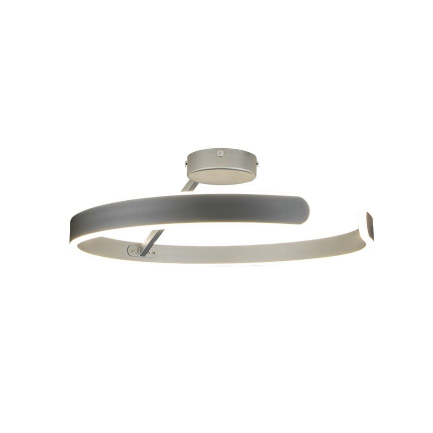 LED Aptumšojama virsapmetuma lustra LED/72W/230V 3000-6500K matēts hroms + tālvadības pults