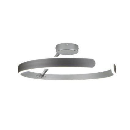 LED Aptumšojama virsapmetuma lustra LED/72W/230V 3000-6500K matēts hroms + tālvadības pults