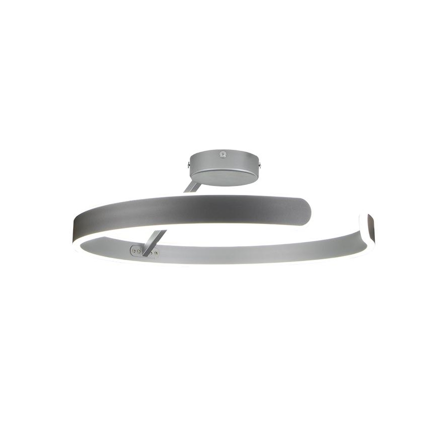 LED Aptumšojama virsapmetuma lustra LED/72W/230V 3000-6500K matēts hroms + tālvadības pults