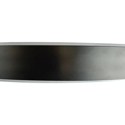 LED Aptumšojama virsapmetuma lustra LED/72W/230V 3000-6500K melna + tālvadības pults
