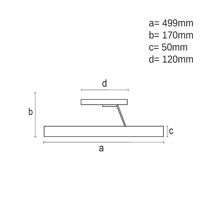 LED Aptumšojama virsapmetuma lustra LED/72W/230V 3000-6500K zelta + tālvadības pults