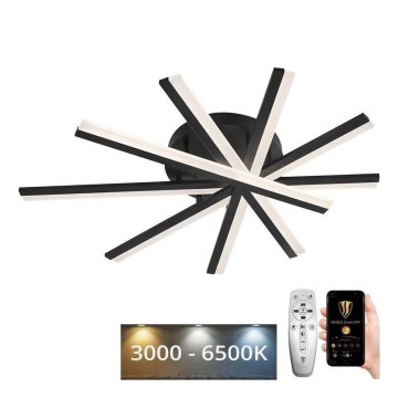 LED Aptumšojama virsapmetuma lustra LED/75W/230V 3000-6500K + tālvadības pults