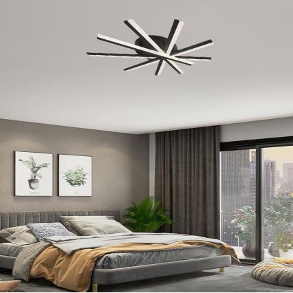 LED Aptumšojama virsapmetuma lustra LED/75W/230V 3000-6500K + tālvadības pults