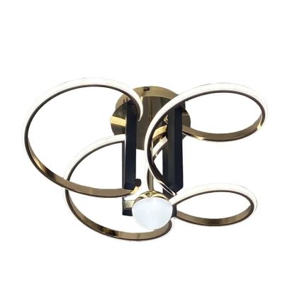 LED Aptumšojama virsapmetuma lustra LED/80W/230V 3000-6500K + tālvadības pults