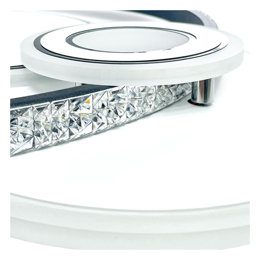 LED Aptumšojama virsapmetuma lustra LED/80W/230V 3000-6500K + tālvadības pults