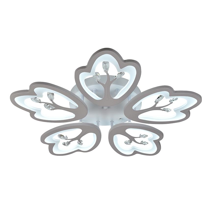 LED Aptumšojama virsapmetuma lustra LED/80W/230V 3000-6500K + tālvadības pults