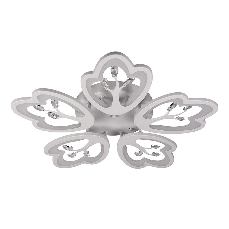 LED Aptumšojama virsapmetuma lustra LED/80W/230V 3000-6500K + tālvadības pults