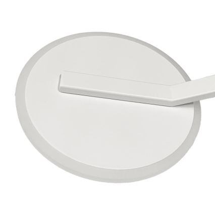 LED Aptumšojama virsapmetuma lustra LED/86W/230V 3000-6500K balta + tālvadības pults
