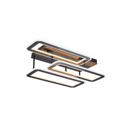 LED Aptumšojama virsapmetuma lustra LED/90W/230V 3000-6500K + tālvadības pults