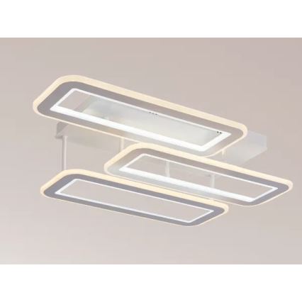 LED Aptumšojama virsapmetuma lustra LED/90W/230V 3000-6500K + tālvadības pults