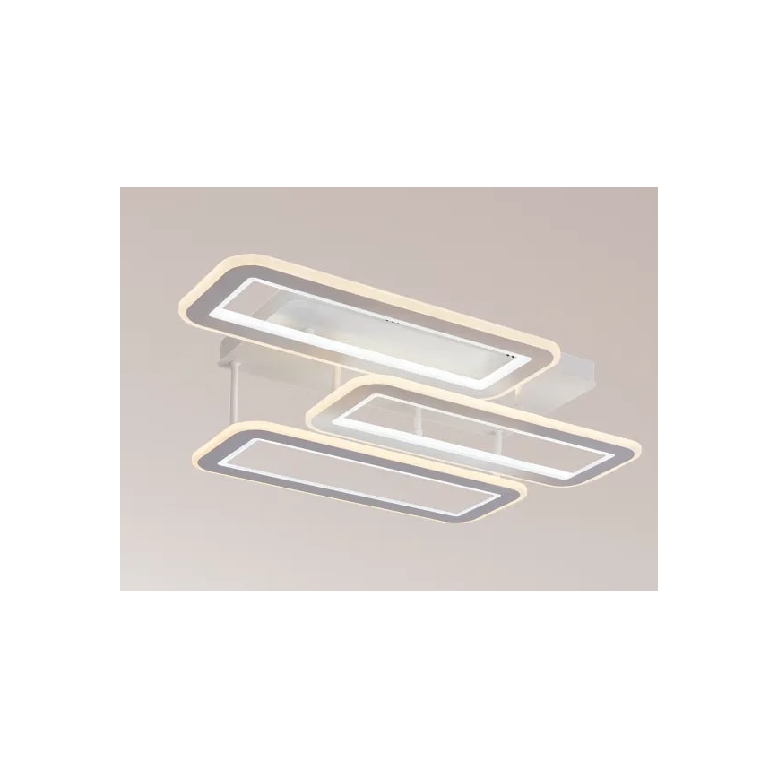 LED Aptumšojama virsapmetuma lustra LED/90W/230V 3000-6500K + tālvadības pults