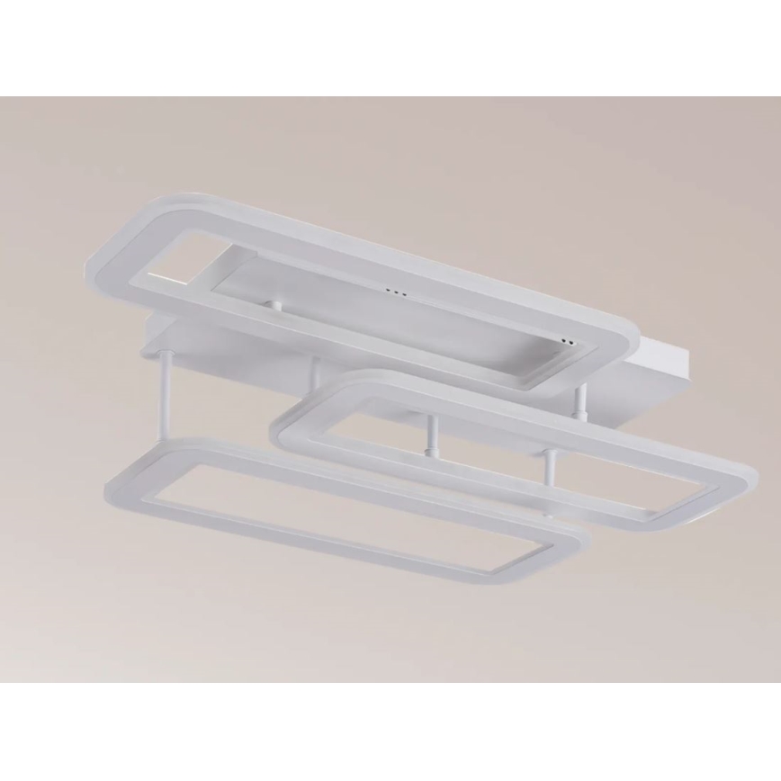 LED Aptumšojama virsapmetuma lustra LED/90W/230V 3000-6500K + tālvadības pults