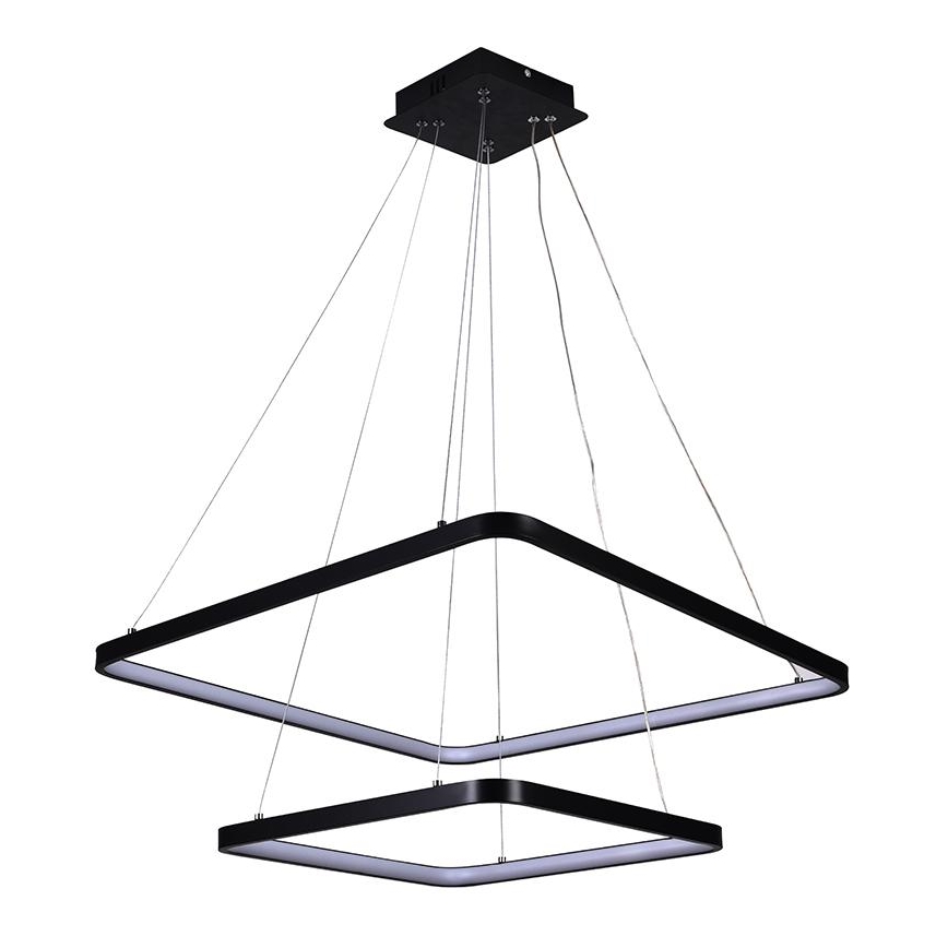 LED Aptumšojama virsapmetuma lustra LED/90W/230V 3000-6500K + tālvadības pults