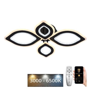 LED Aptumšojama virsapmetuma lustra LED/95W/230V 3000-6500K + tālvadības pults