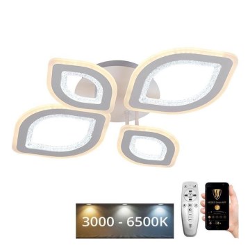 LED Aptumšojama virsapmetuma lustra LED/95W/230V 3000-6500K + tālvadības pults