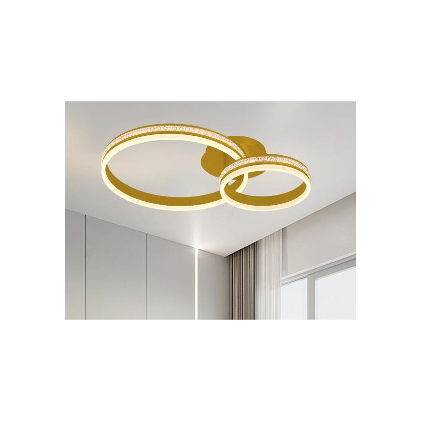 LED aptumšojama virsmas griestu lustra LED/110W/230V 3000-6500K + tālvadības pults