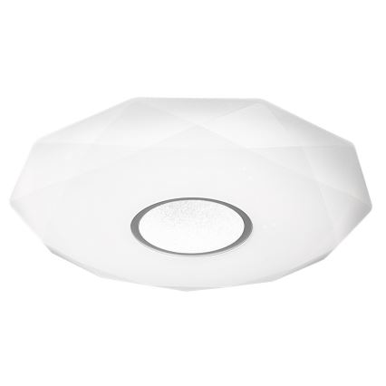 LED aptumšojams griestu gaismeklis DIAMOND LED/120W/230V 3000-6500K + Tālvadības pults