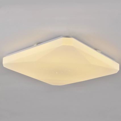 LED Aptumšojams griestu gaismeklis  KASTOR ar tālvadības pulti LED/72W/230V