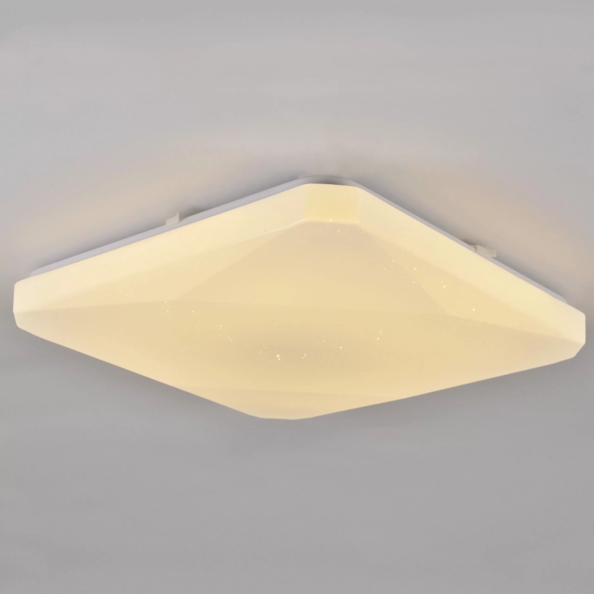 LED Aptumšojams griestu gaismeklis  KASTOR ar tālvadības pulti LED/72W/230V