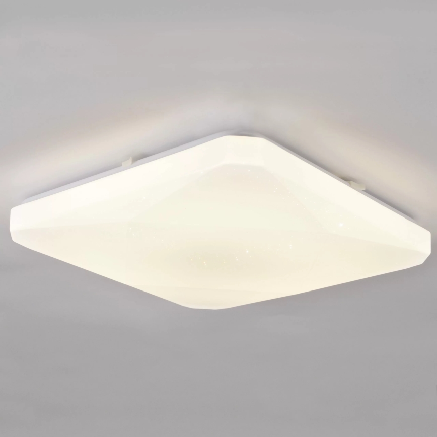 LED Aptumšojams griestu gaismeklis  KASTOR ar tālvadības pulti LED/72W/230V