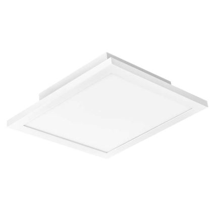 LED Aptumšojams griestu gaismeklis LED/20W/230V + tālvadības pults kvadrātveida 2700K-6000K