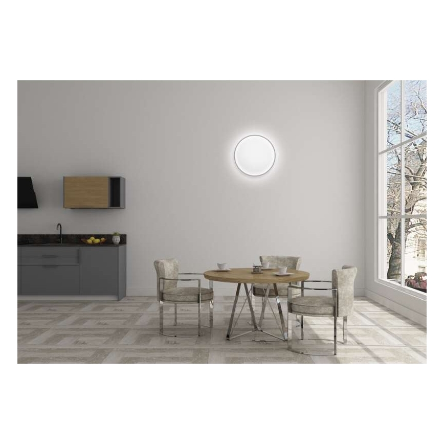 LED Aptumšojams griestu gaismeklis LED/24W/230V + tālvadības pults apaļš 2700K-6500K