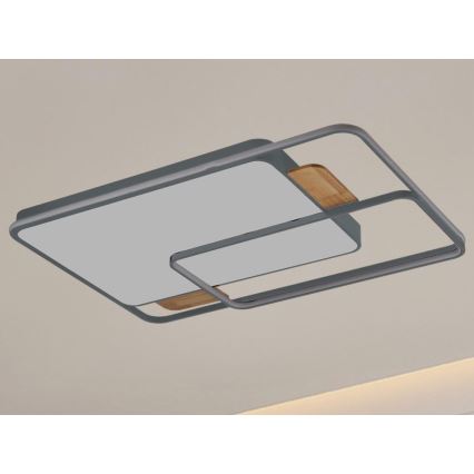 LED aptumšojams griestu gaismeklis LED/280W/230V 3000-6500K + tālvadības pults