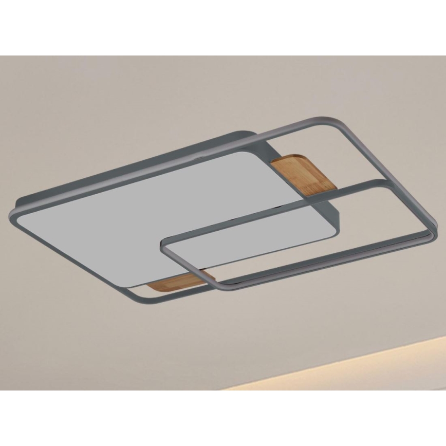 LED aptumšojams griestu gaismeklis LED/280W/230V 3000-6500K + tālvadības pults