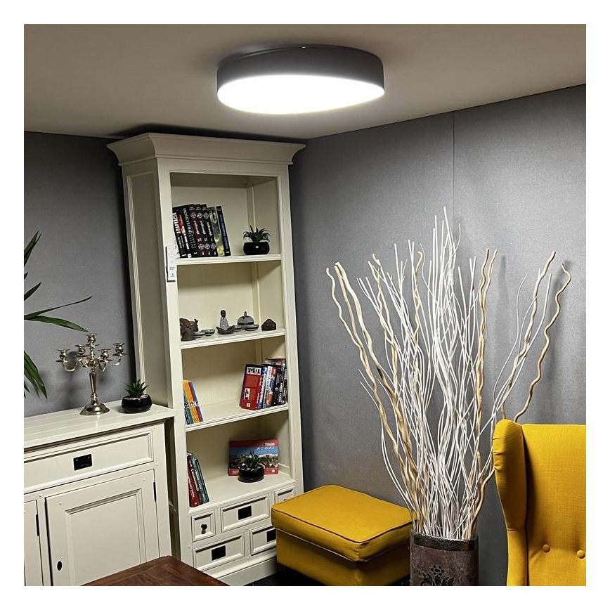 LED Aptumšojams griestu gaismeklis LED/48W/230V 2700-6500K Wi-Fi Tuya + tālvadības pults
