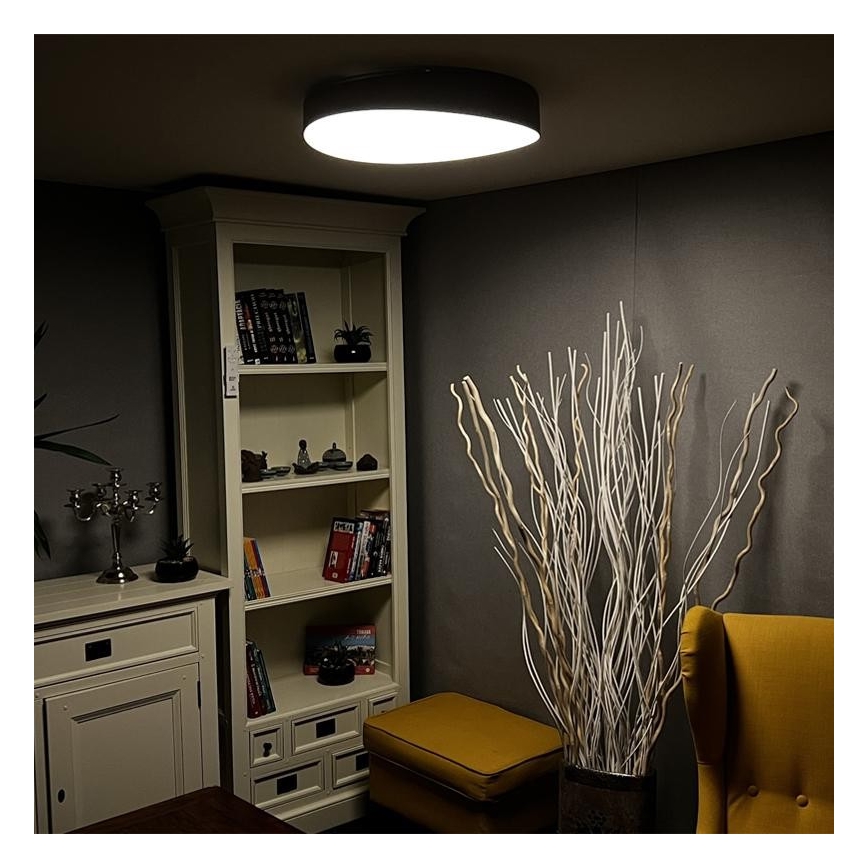 LED Aptumšojams griestu gaismeklis LED/48W/230V 2700-6500K Wi-Fi Tuya + tālvadības pults