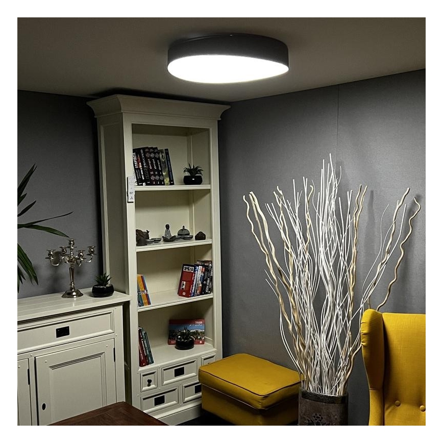 LED Aptumšojams griestu gaismeklis LED/48W/230V 2700-6500K Wi-Fi Tuya + tālvadības pults