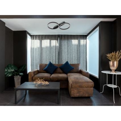 LED aptumšojams griestu gaismeklis LED/60W/230V 3000-6500K + tālvadības pults