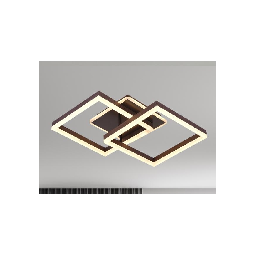LED aptumšojams griestu gaismeklis LED/80W/230V 3000-6500K + tālvadības pults