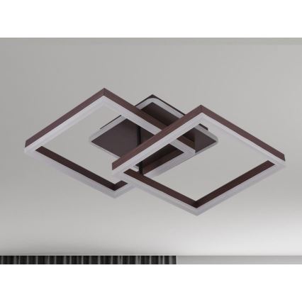 LED aptumšojams griestu gaismeklis LED/80W/230V 3000-6500K + tālvadības pults