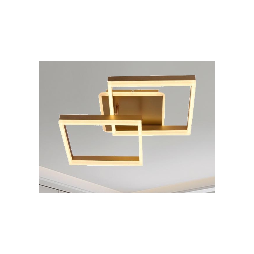LED aptumšojams griestu gaismeklis LED/80W/230V 3000-6500K + tālvadības pults